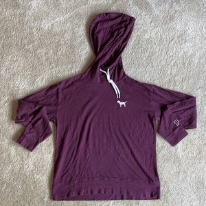 Victoria Secret PINK maroon hoodie